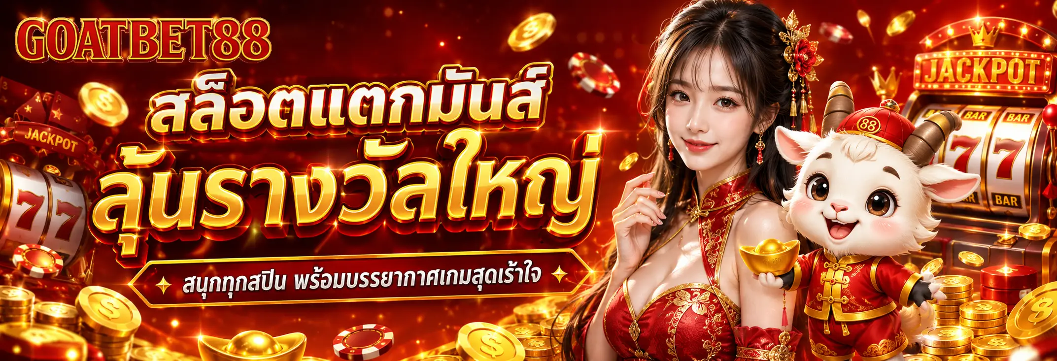 goatbet88 เว็บพนันออนไลน์รวมสล็อต คาสิโน บาคาร่า และกีฬาในเว็บเดียว